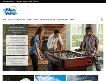 Tablet Screenshot of bluewaveproducts.com
